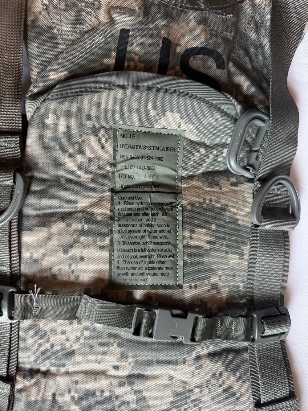 Tactical Hydration Carrier - Digital Camo